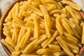 Homemade Dry Casarecce Pasta