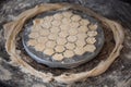 Homemade dumpling in Royalty Free Stock Photo