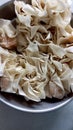 Homemade Dumplings Shiumai Isolated Photo Royalty Free Stock Photo