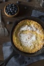 Homemade Dutch Baby Pancake Royalty Free Stock Photo