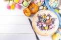 Homemade Easter cheesecake