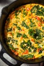 Homemade Egg and Spinach Frittata