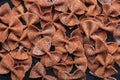 Farfalle pasta with tomatoes and smoked paprika