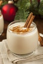 Homemade Festive Cinnamon Eggnog