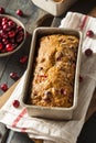 Homemade Festive Cranberry Bread