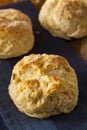 Homemade Flakey Buttermilk Biscuits Royalty Free Stock Photo