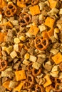 Homemade Flavored Cracker Snack Mix Royalty Free Stock Photo