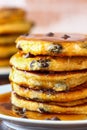 Sweet Potato Pancakes with Chocolate Chips