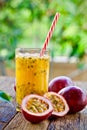 Passion fruit juice smoothie fruit vegetable