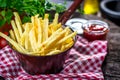 Homemade french fries
