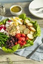 Homemade French Salad Nicoise Royalty Free Stock Photo