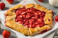 Homemade French Strawberry Galette