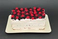Homemade fresh berries cake Royalty Free Stock Photo