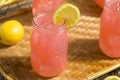 Homemade Fresh Pink Lemonade