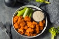 Homemade Fried Boneless Buffalo Chicken Wings Royalty Free Stock Photo