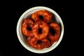 Homemade fried food in a bowl Royalty Free Stock Photo