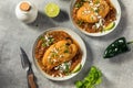 Homemade Fried Poblano Chili Relleno Royalty Free Stock Photo