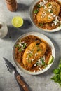 Homemade Fried Poblano Chili Relleno Royalty Free Stock Photo