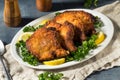 Homemade Fried Pork Chops Royalty Free Stock Photo