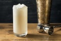 Homemade Frothy Ramos Gin Fizz Cocktail