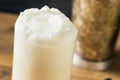 Homemade Frothy Ramos Gin Fizz Cocktail