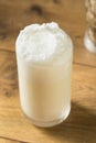 Homemade Frothy Ramos Gin Fizz Cocktail