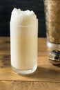 Homemade Frothy Ramos Gin Fizz Cocktail