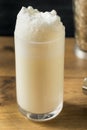 Homemade Frothy Ramos Gin Fizz Cocktail