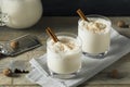 Homemade Frozen Bourbon Milk Punch