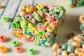 Homemade Fruit Cereal Marshmallow Treat