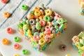 Homemade Fruit Cereal Marshmallow Treat