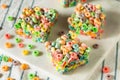 Homemade Fruit Cereal Marshmallow Treat