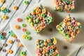 Homemade Fruit Cereal Marshmallow Treat