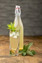 homemade ginger lemonade