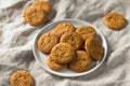 Homemade Ginger Snap Cookies Royalty Free Stock Photo