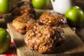 Homemade Glazed Apple Fritters