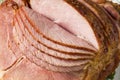 Homemade Glazed Easter Spiral Cut Ham Royalty Free Stock Photo