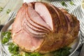 Homemade Glazed Easter Spiral Cut Ham