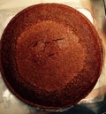 Homemade gluten free ginger applesauce cake