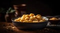 Homemade Gnocchi the Perfect Comfort Food food photography. Generative AI