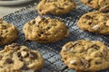 Homemade Gooey Smores Cookies Royalty Free Stock Photo
