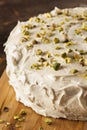 Homemade Gourmet Pistachio Cake