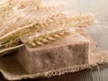 Homemade grain soap