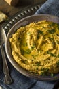 Homemade Greek Pumpkin Hummus