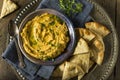 Homemade Greek Pumpkin Hummus