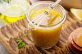 Homemade greek salad dressing or marinade