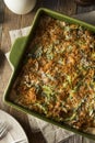 Homemade Green Bean Casserole Royalty Free Stock Photo