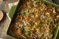 Homemade Green Bean Casserole Royalty Free Stock Photo