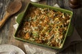 Homemade Green Bean Casserole Royalty Free Stock Photo