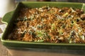 Homemade Green Bean Casserole Royalty Free Stock Photo